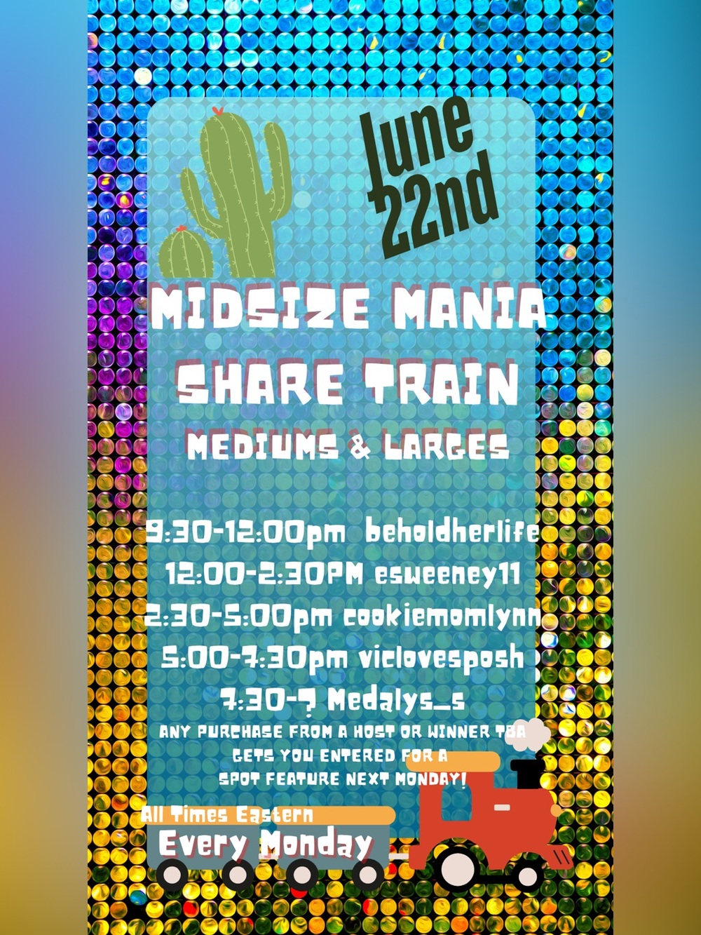 Midsize Mania Share Show Train w/feature @missmobb - Picture 5 of 11
